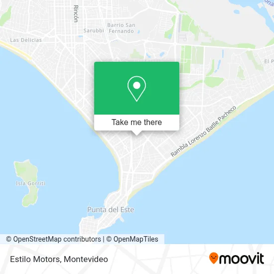 Estilo Motors map
