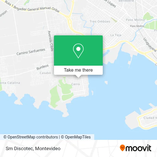 Sm Discotec map
