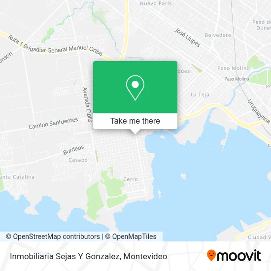 Inmobiliaria Sejas Y Gonzalez map