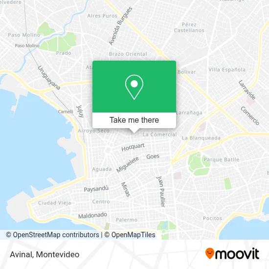 Avinal map