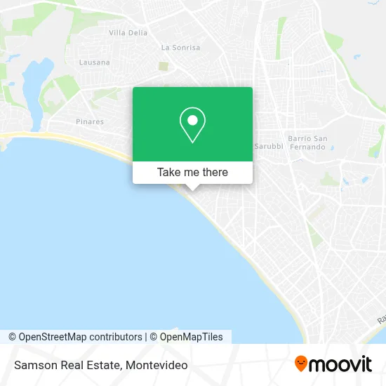 Samson Real Estate map