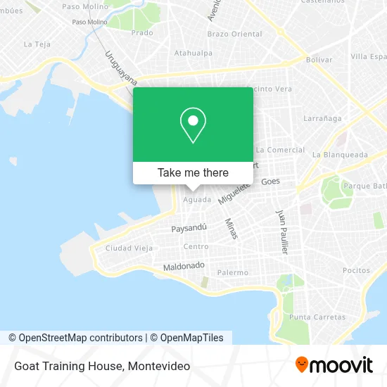 Goat Training House map