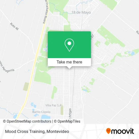 Mood Cross Training map