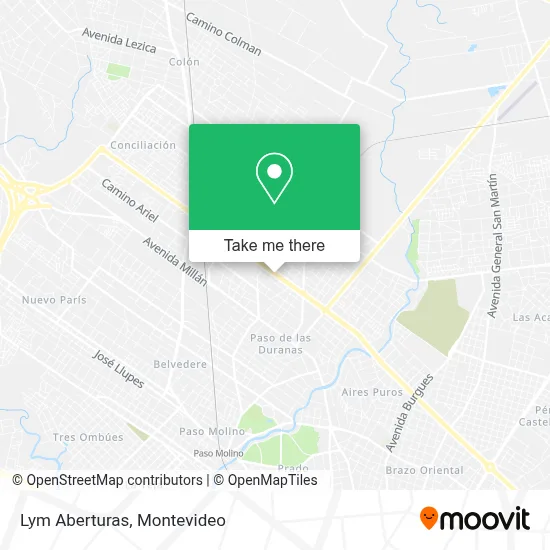 Lym Aberturas map