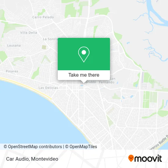 Car Audio map
