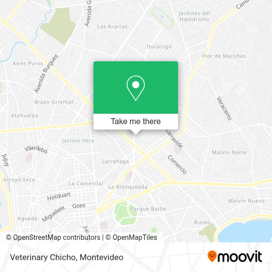 Veterinary Chicho map