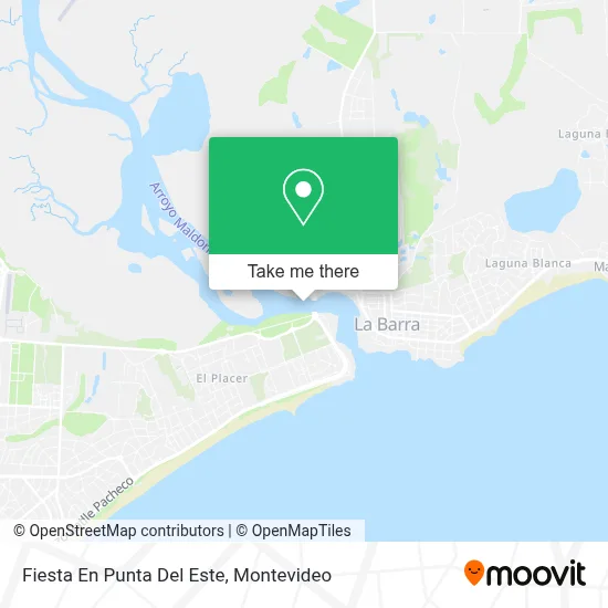 Fiesta En Punta Del Este map