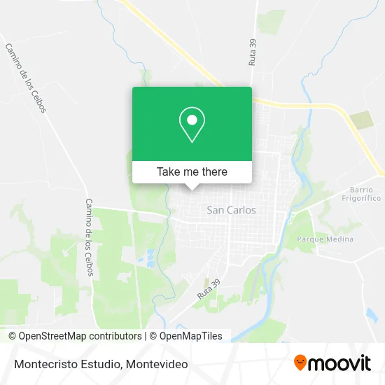 Montecristo Estudio map
