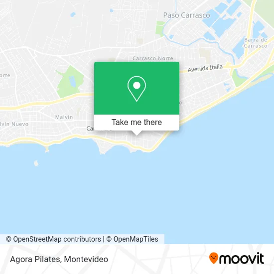 Agora Pilates map