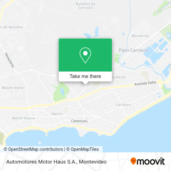 Automotores Motor Haus S.A. map