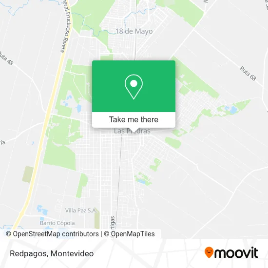 Redpagos map