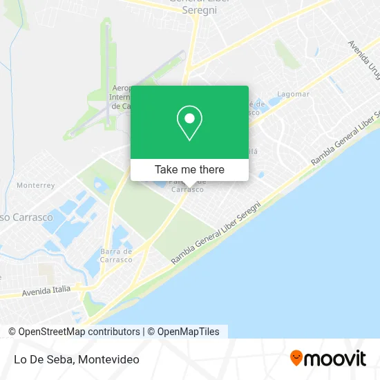 Lo De Seba map
