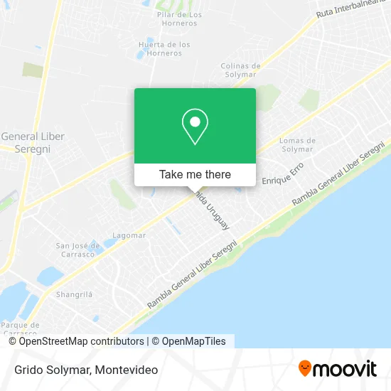 Grido Solymar map