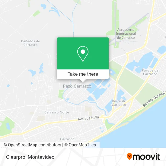 Clearpro map