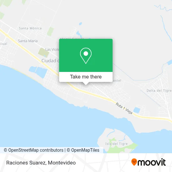 Raciones Suarez map