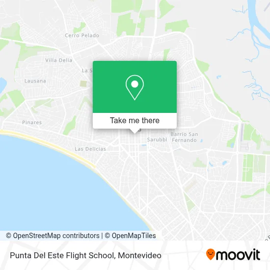 Punta Del Este Flight School map