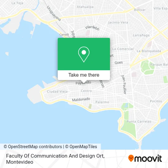 Faculty Of Communication And Design Ort map