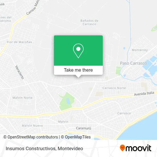 Insumos Constructivos map