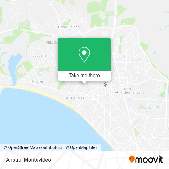 Anstra map