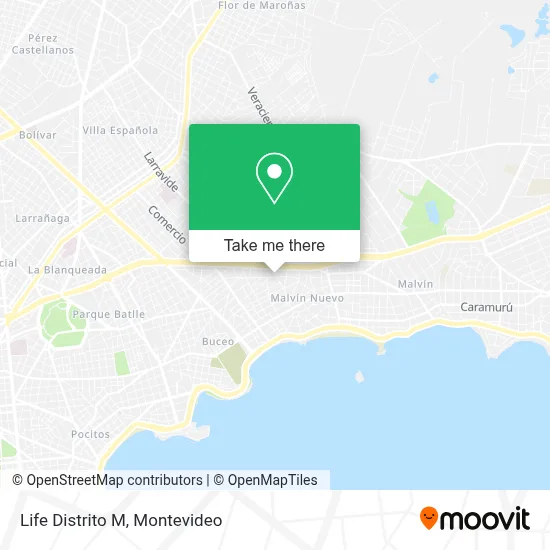 Life Distrito M map