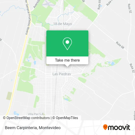 Beem Carpinteria map