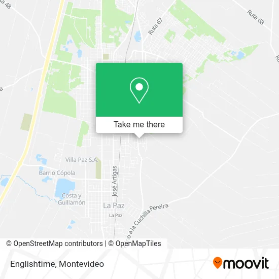 Englishtime map