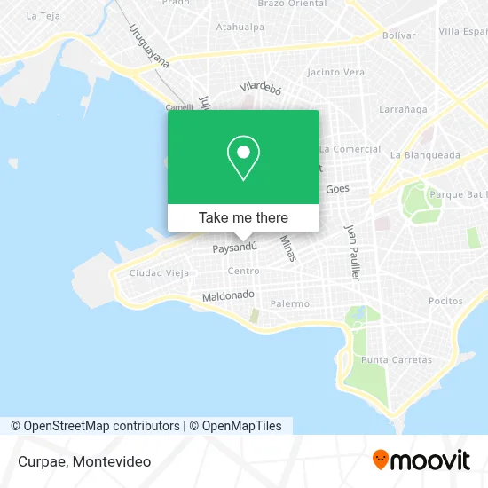 Curpae map