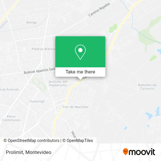 Prolimit map