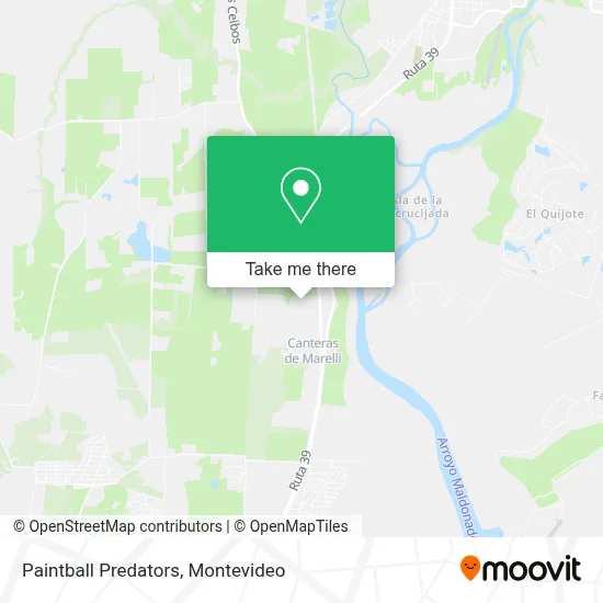 Paintball Predators map