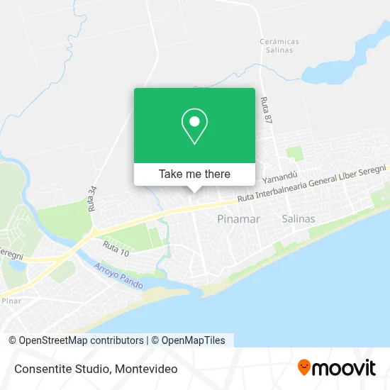 Consentite Studio map