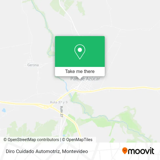 Diro Cuidado Automotriz map