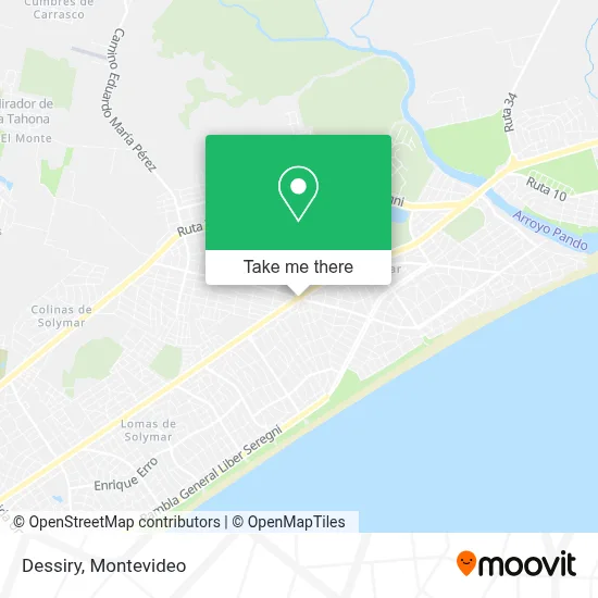 Dessiry map