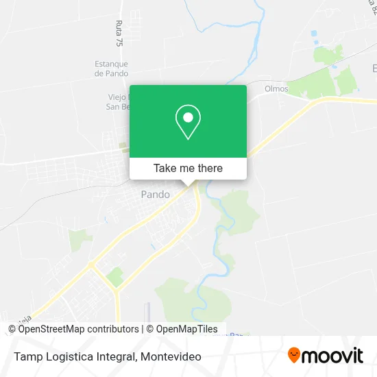 Tamp Logistica Integral map