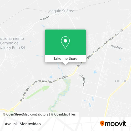 Avc Ink map
