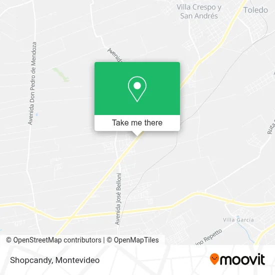 Shopcandy map