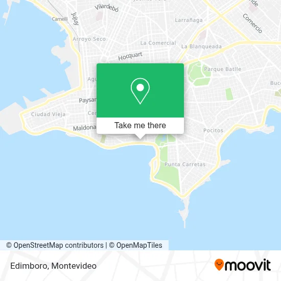 Edimboro map