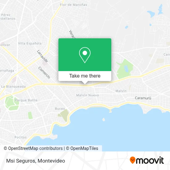Msi Seguros map