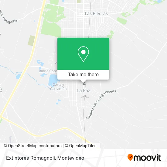 Extintores Romagnoli map