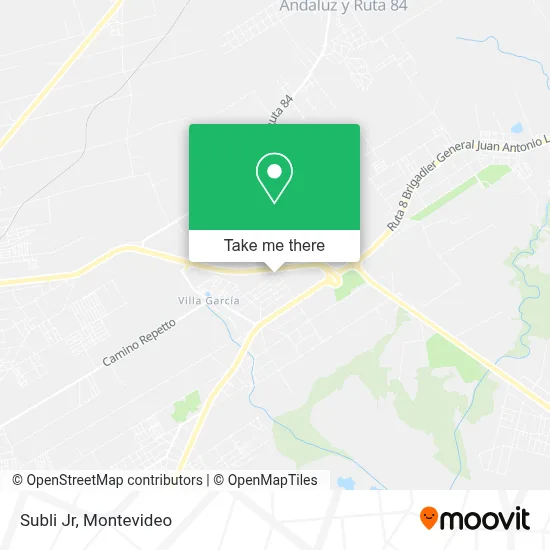 Subli Jr map