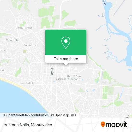 Victoria Nails map