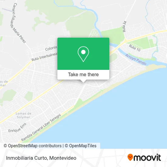 Inmobiliaria Curto map