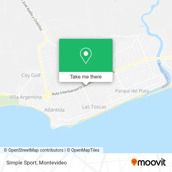 Simple Sport map