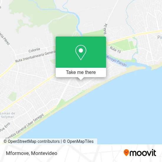 Mformove map