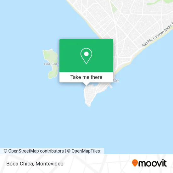 Boca Chica map