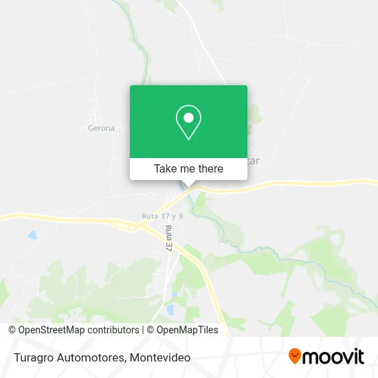 Turagro Automotores map
