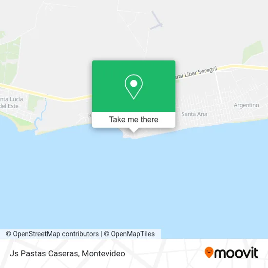 Js Pastas Caseras map