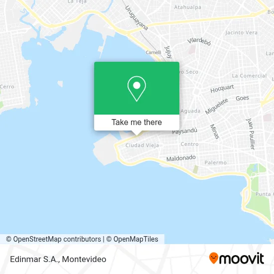 Edinmar S.A. map