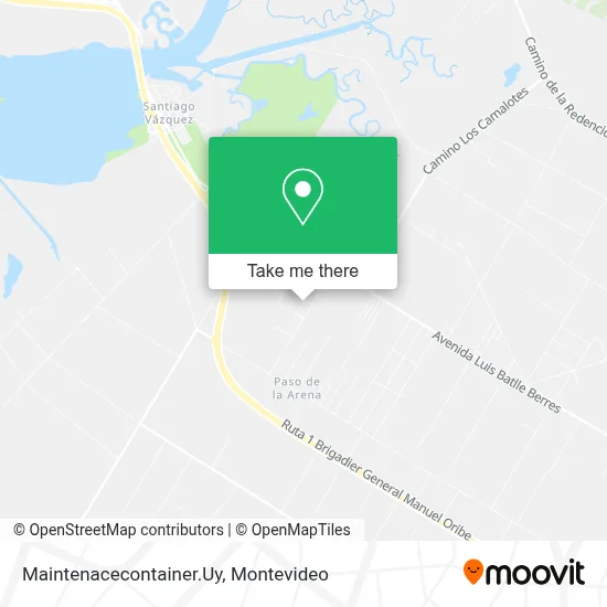 Maintenacecontainer.Uy map