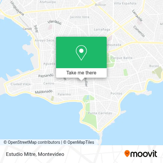 Estudio Mitre map
