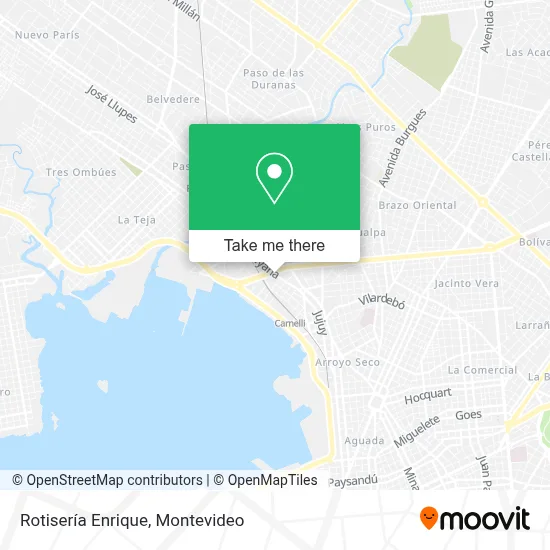 Rotisería Enrique map